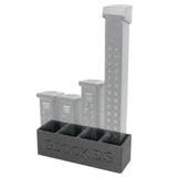 Four magazine mag holder with four Glock magazines inserted