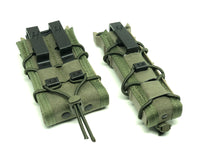 hsgi pistol, rifle, smg taco with molle to belt loop adapters installed
