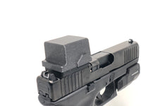 Back view of Hugo Industries dust cover on Holosun HE509T red dot optic that's mounted on Glock 19 Gen 5