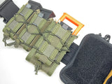 Bright orange Hugo Industries Safety Mag chamber flag inside an HSGI rifle taco mag pouch.