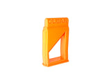 Bright orange Hugo Industries Safety Mag chamber flag.