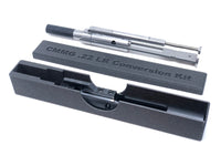 Case for CMMG .22 LR conversion kit bolt with regular AR-15 bolt carrier group in it